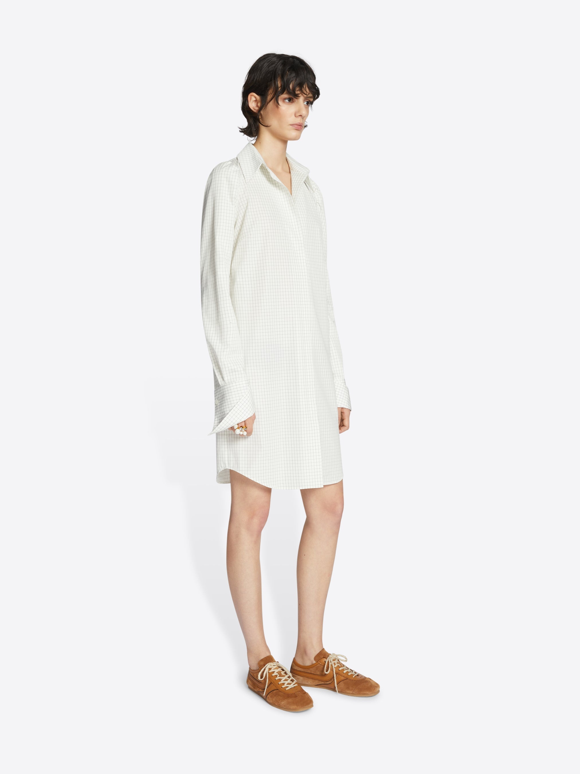 COTTON POPLIN DRESS - 3