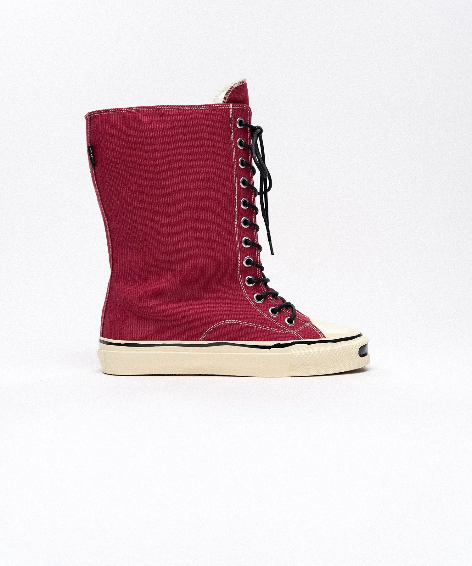 "Joey" Vulcanize Aged Sole Extra High-top Sneakers - 1