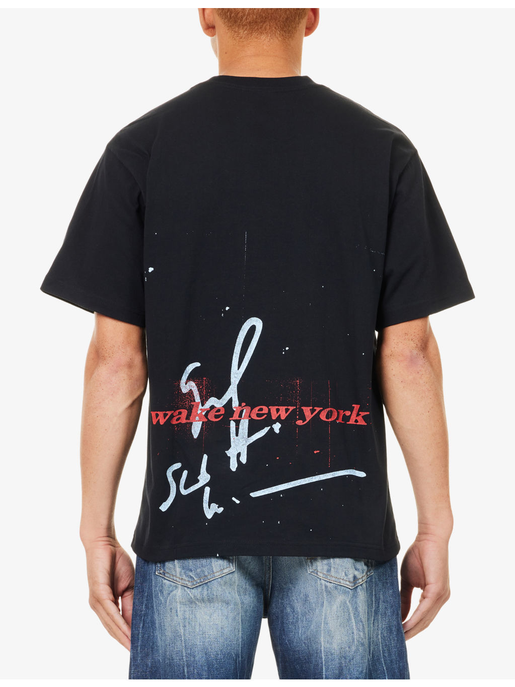 Icon See Crewneck Cotton-Jersey T-Shirt - 4
