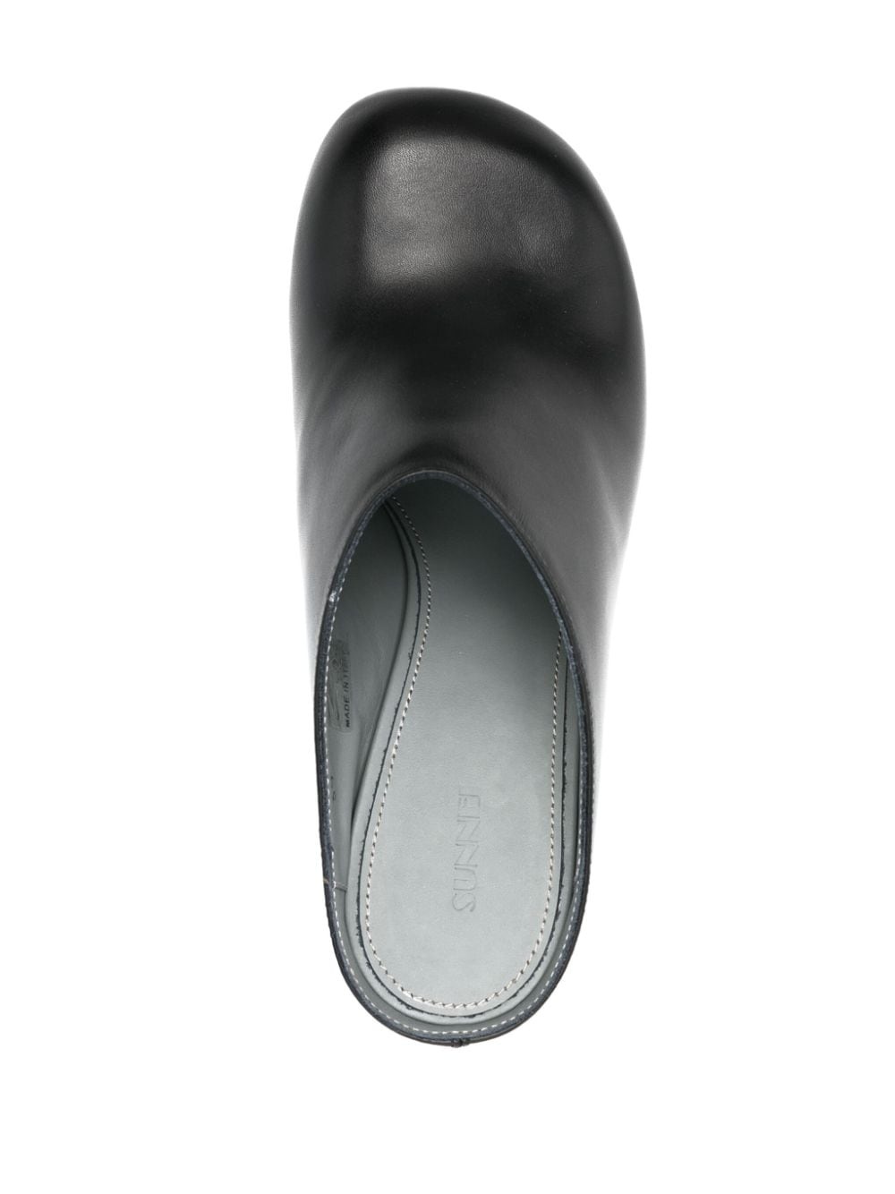 1000Chiodi 105mm leather mules - 4