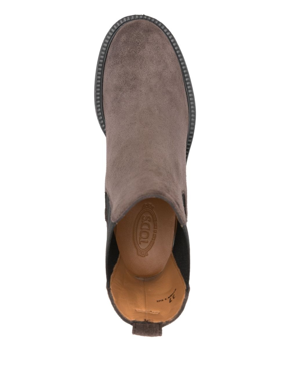 60mm elastic-panel block-heel boots - 4