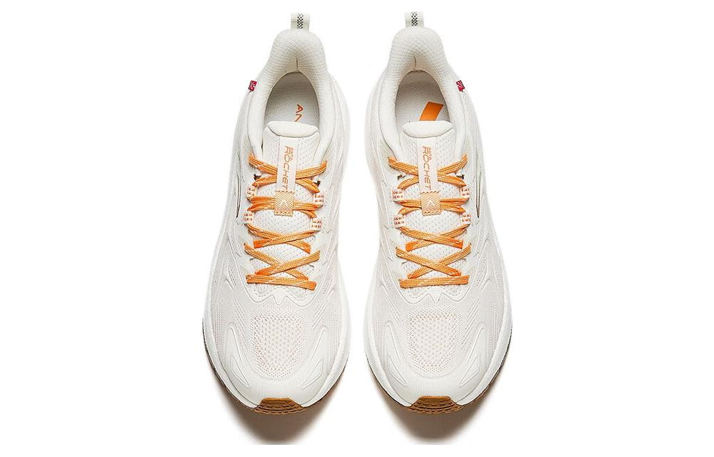 (WMNS) ANTA Rocket 5 'White Orange Brown' 122345523-3 - 3