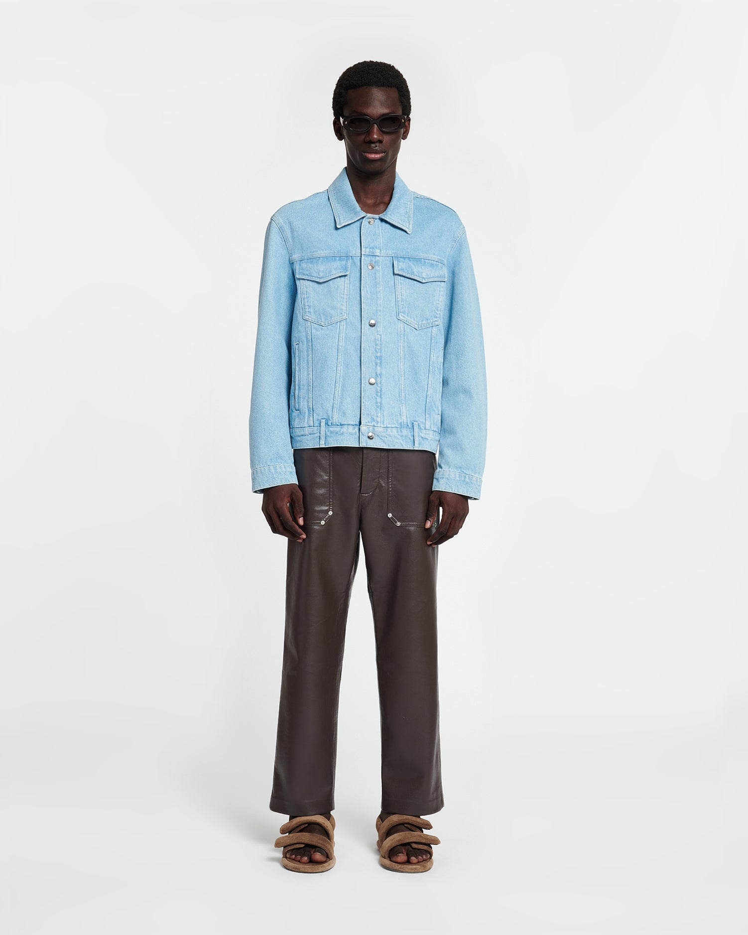 Patch Pocket Denim Jacket - 2