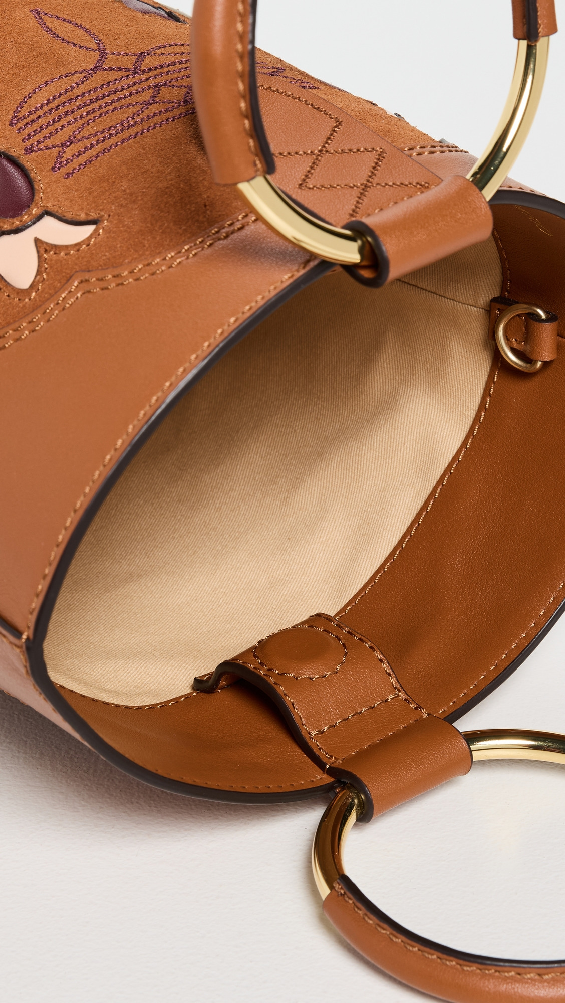 Western Small Bucket Bag - 5