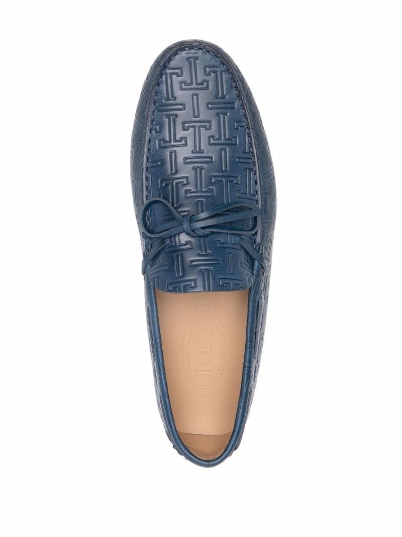 Gommino embossed loafers - 4