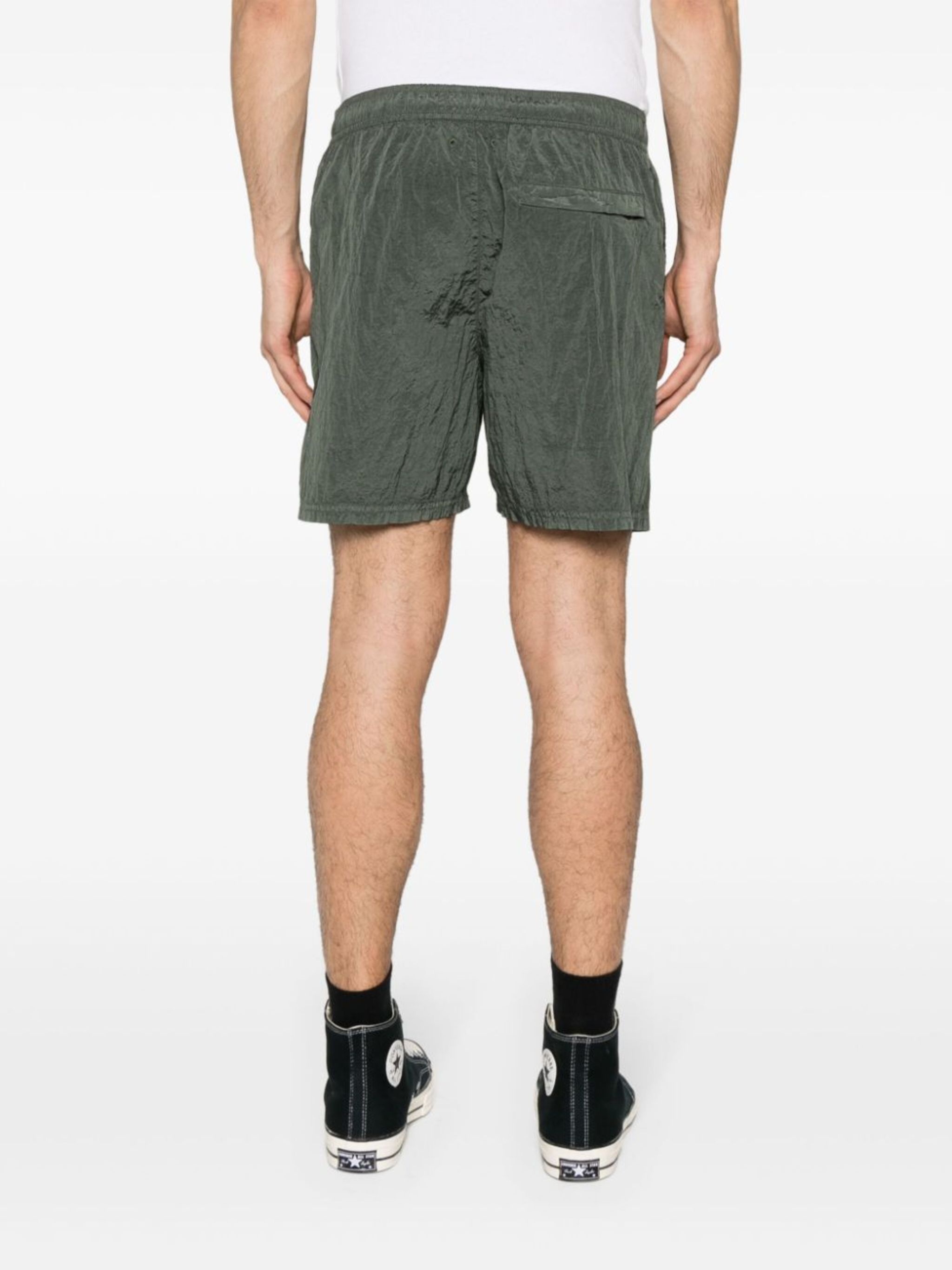 Compass-motif track shorts - 4