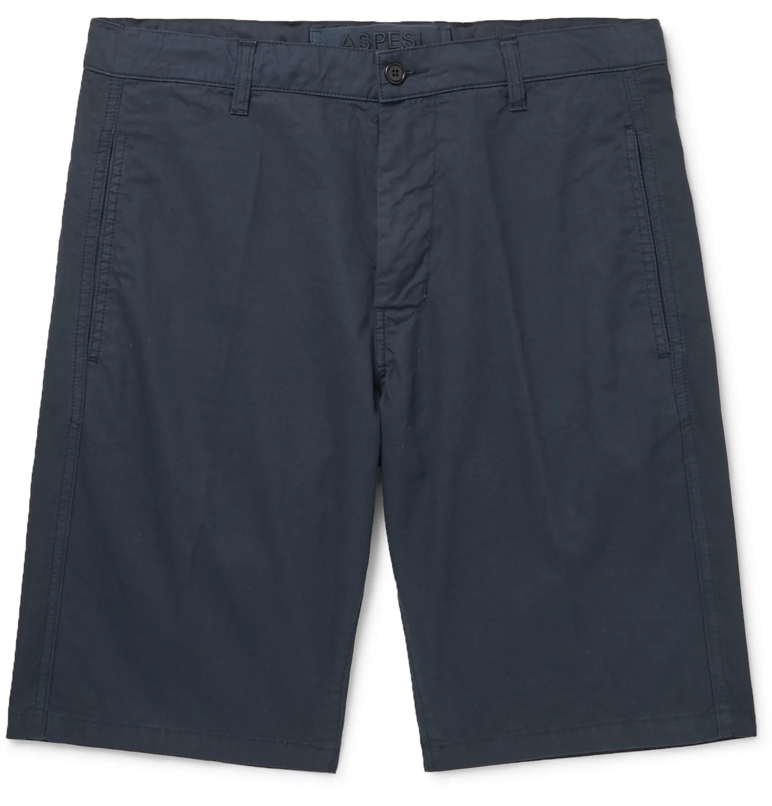 Cotton-Twill Shorts - 1