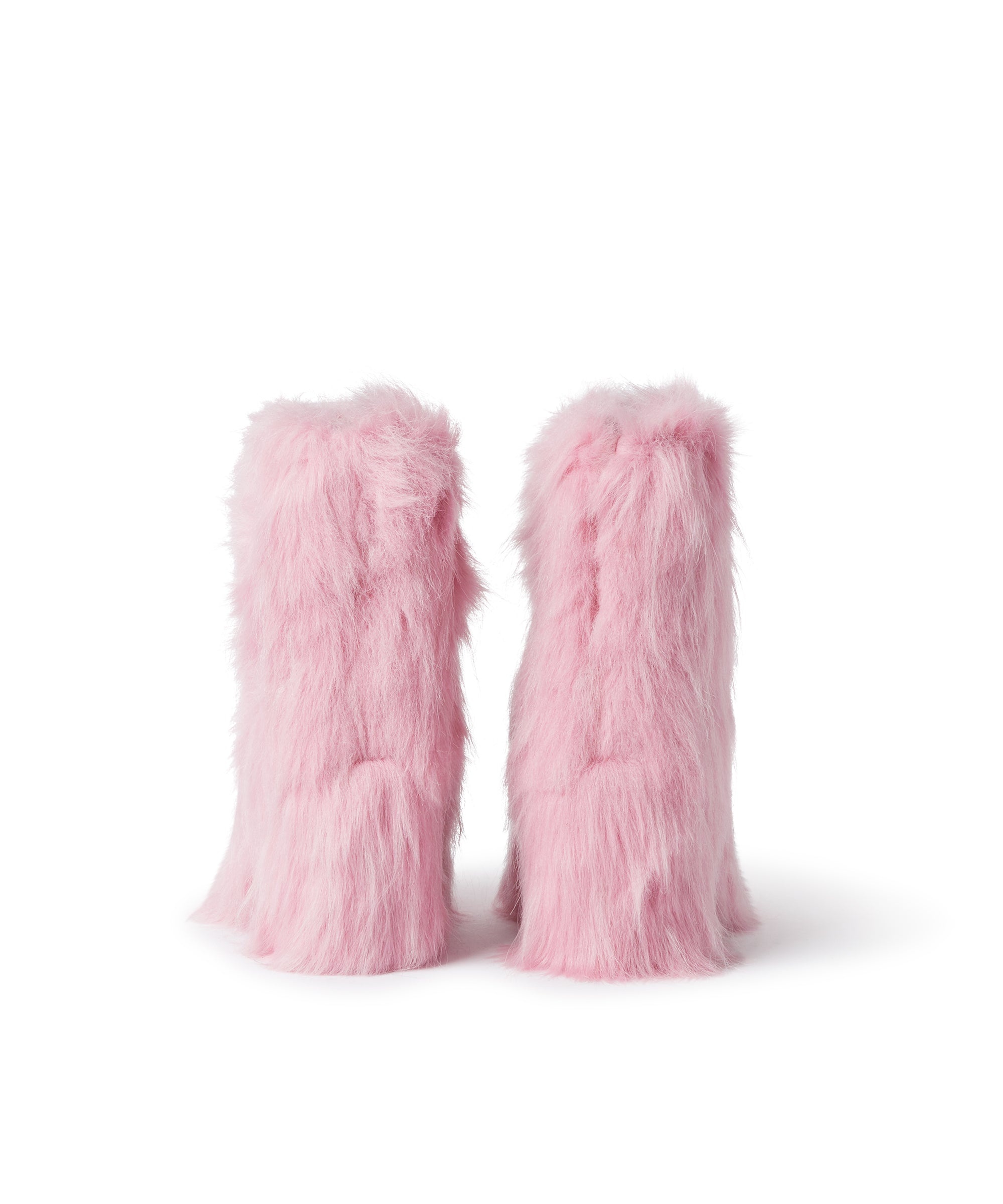 Faux fur ankle boots - 2