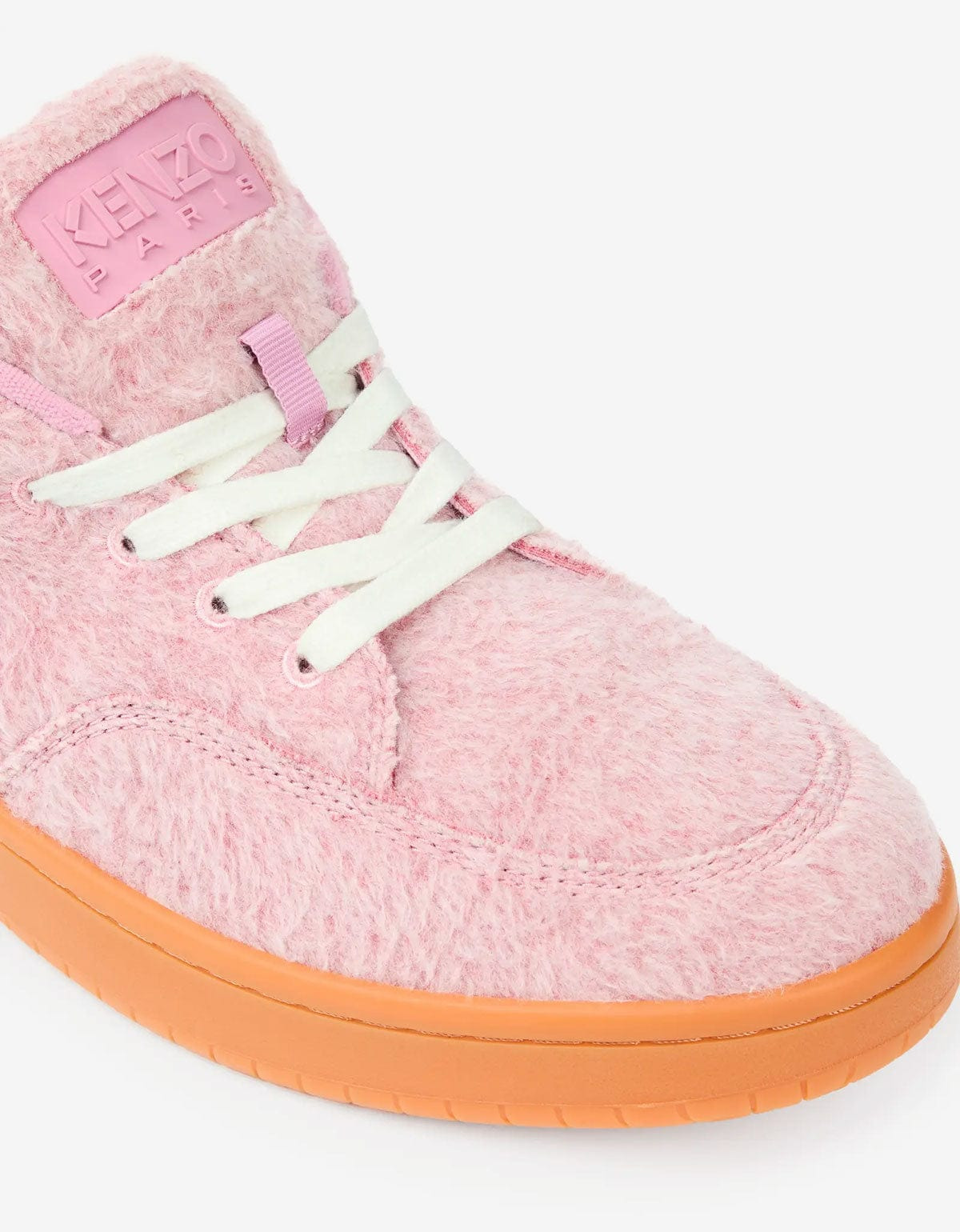 Kenzo Pink Kenzo-Dome Wool Trainers - 4