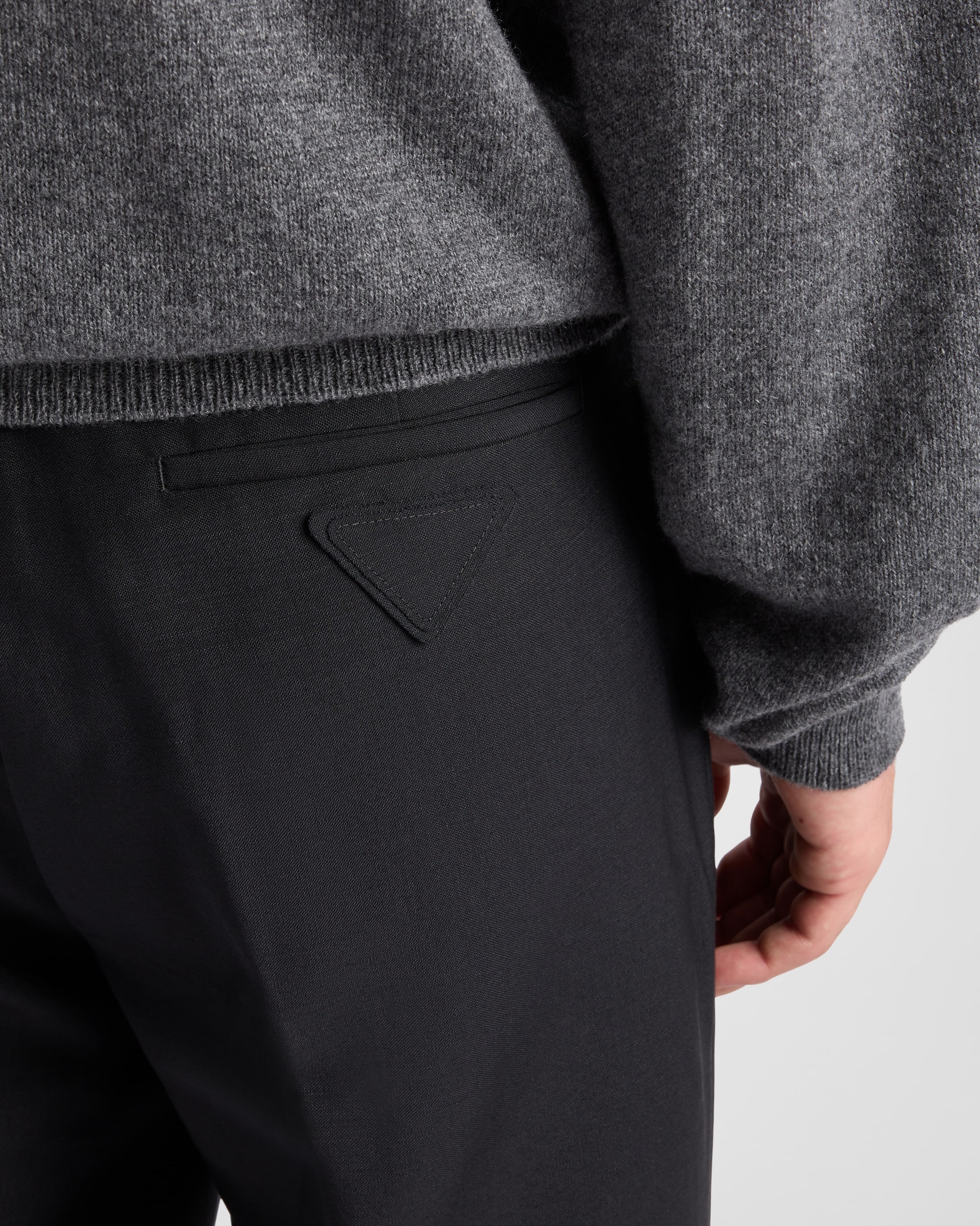 Mohair wool trousers - 4