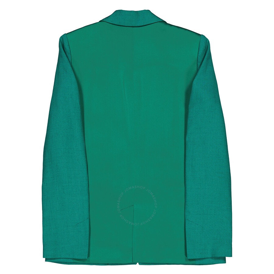 Victoria Beckham Ladies Green Slim Jacket, Brand Size 6 (US Size 2) - 6