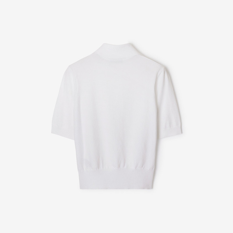 Cotton Blend Polo Shirt 5