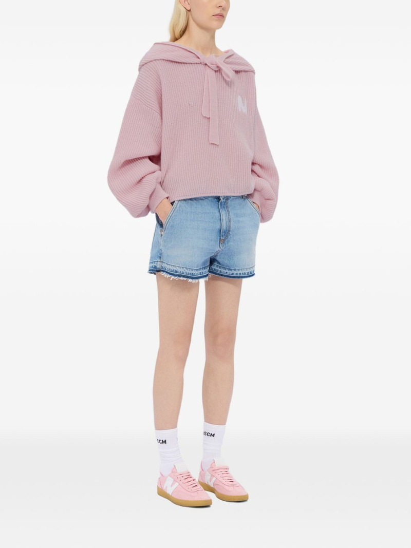 MSGM logo-embellishment sweater outlook