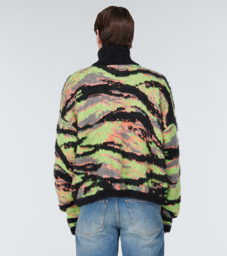 Tiger jacquard sweater - 4