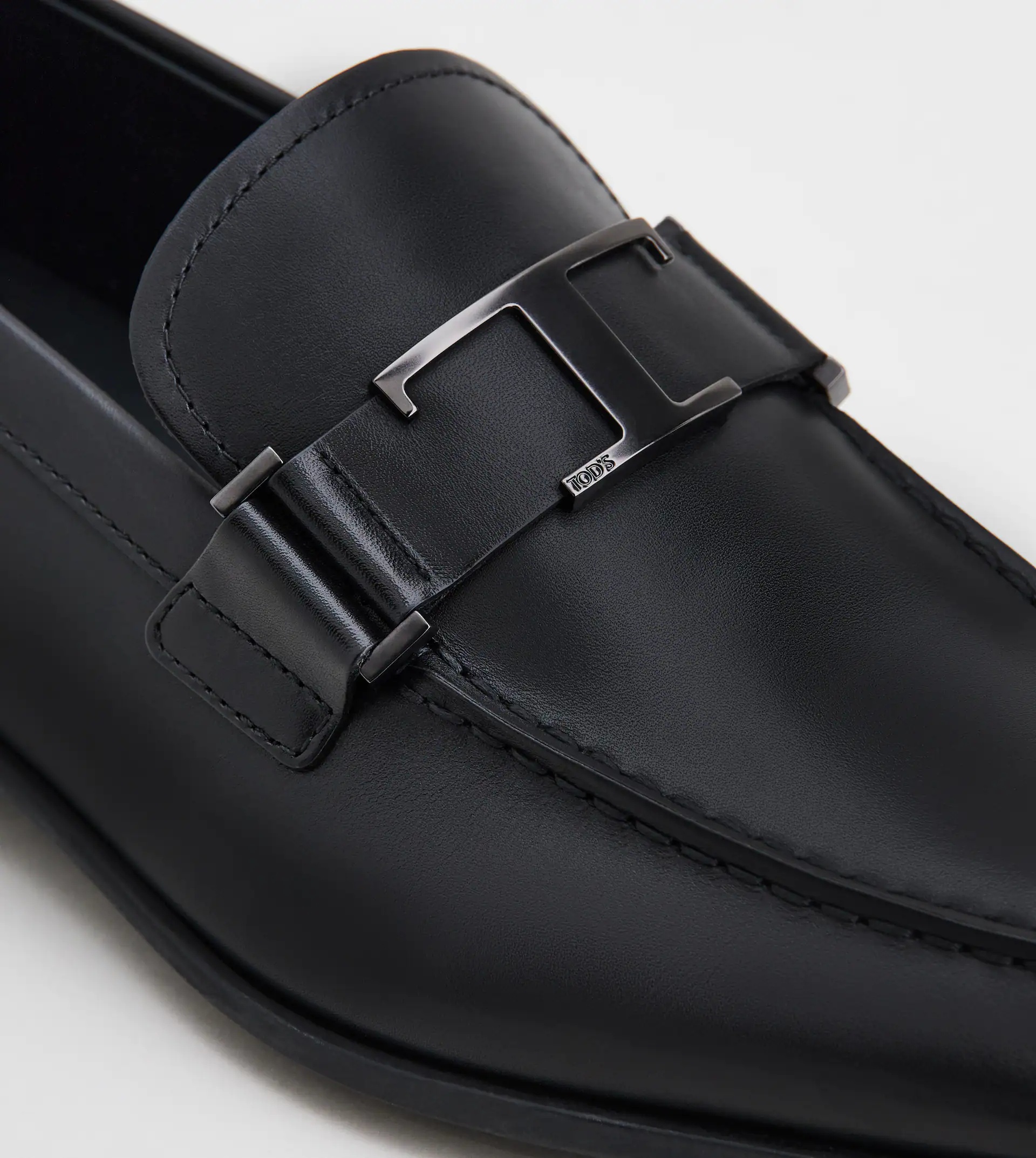 T TIMELESS LOAFERS IN LEATHER - BLACK - 5