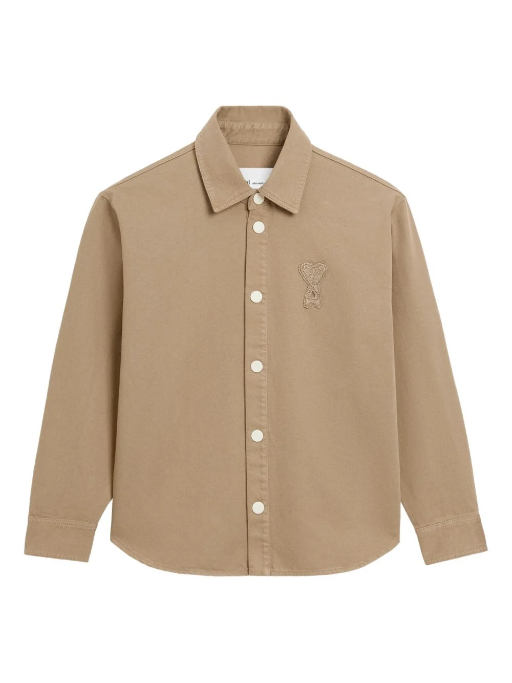 Ami De Coeur logo-patch buttoned shirt - 1