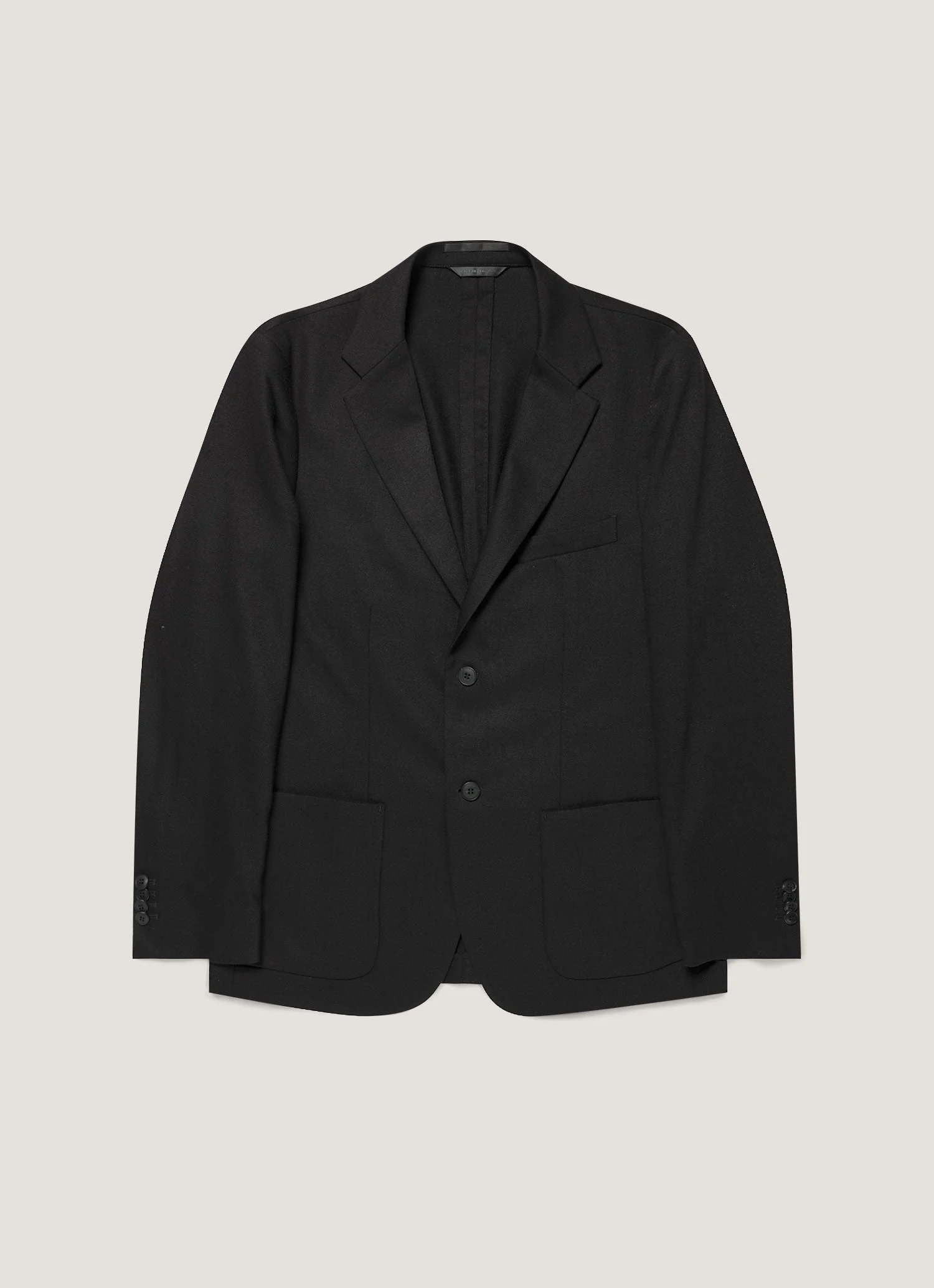 Wool Cashmere Flannel Blazer - 1