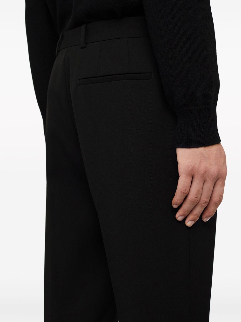 wool tailored trousers - 4