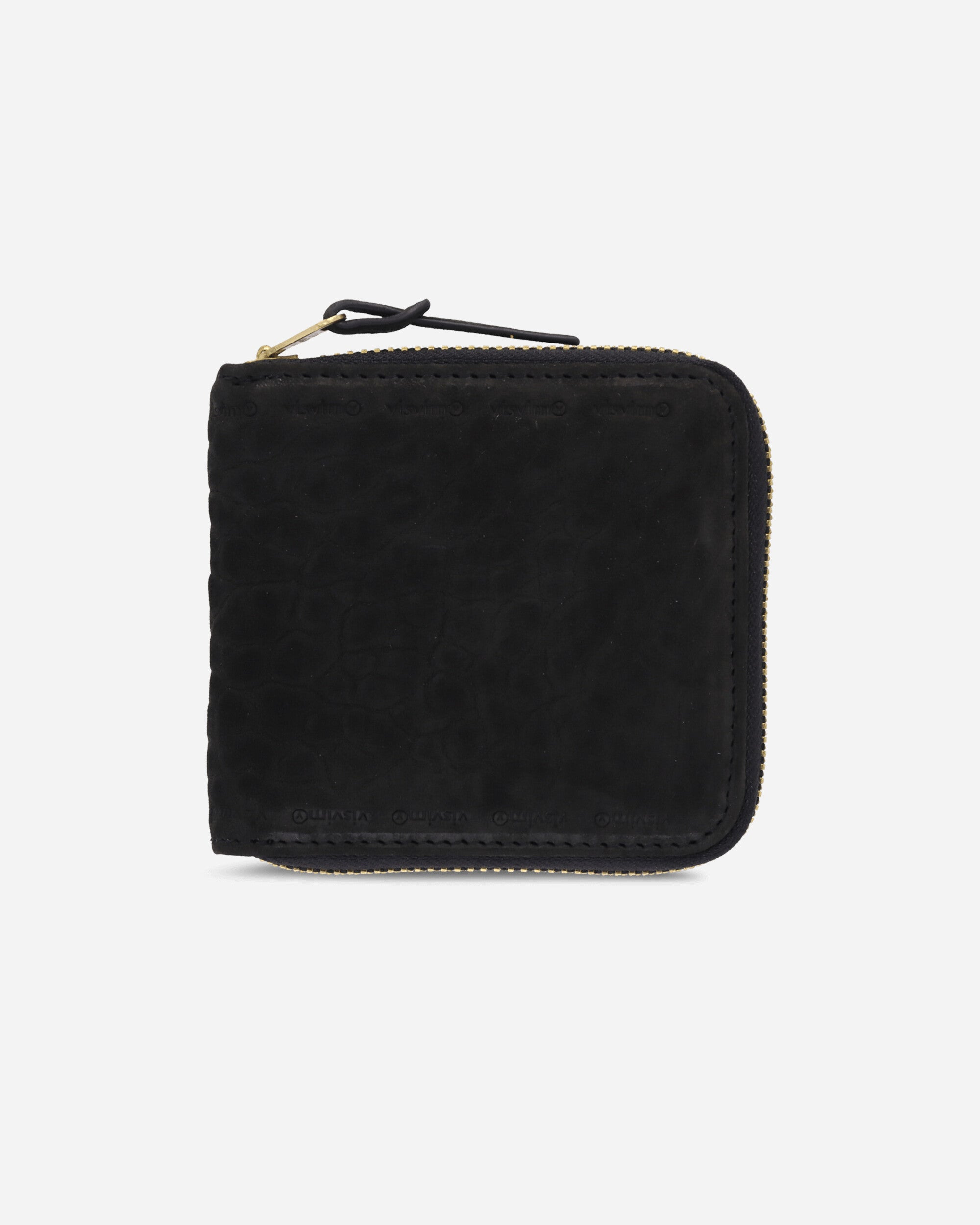 Suede Bi-Fold Wallet Black - 2