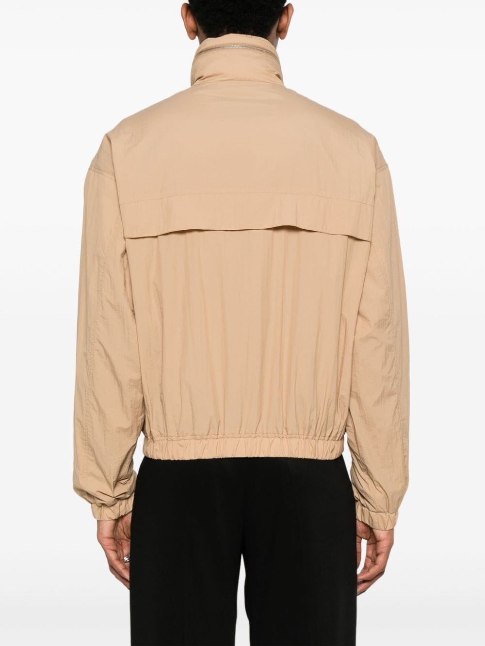 logo-print windbreaker - 4