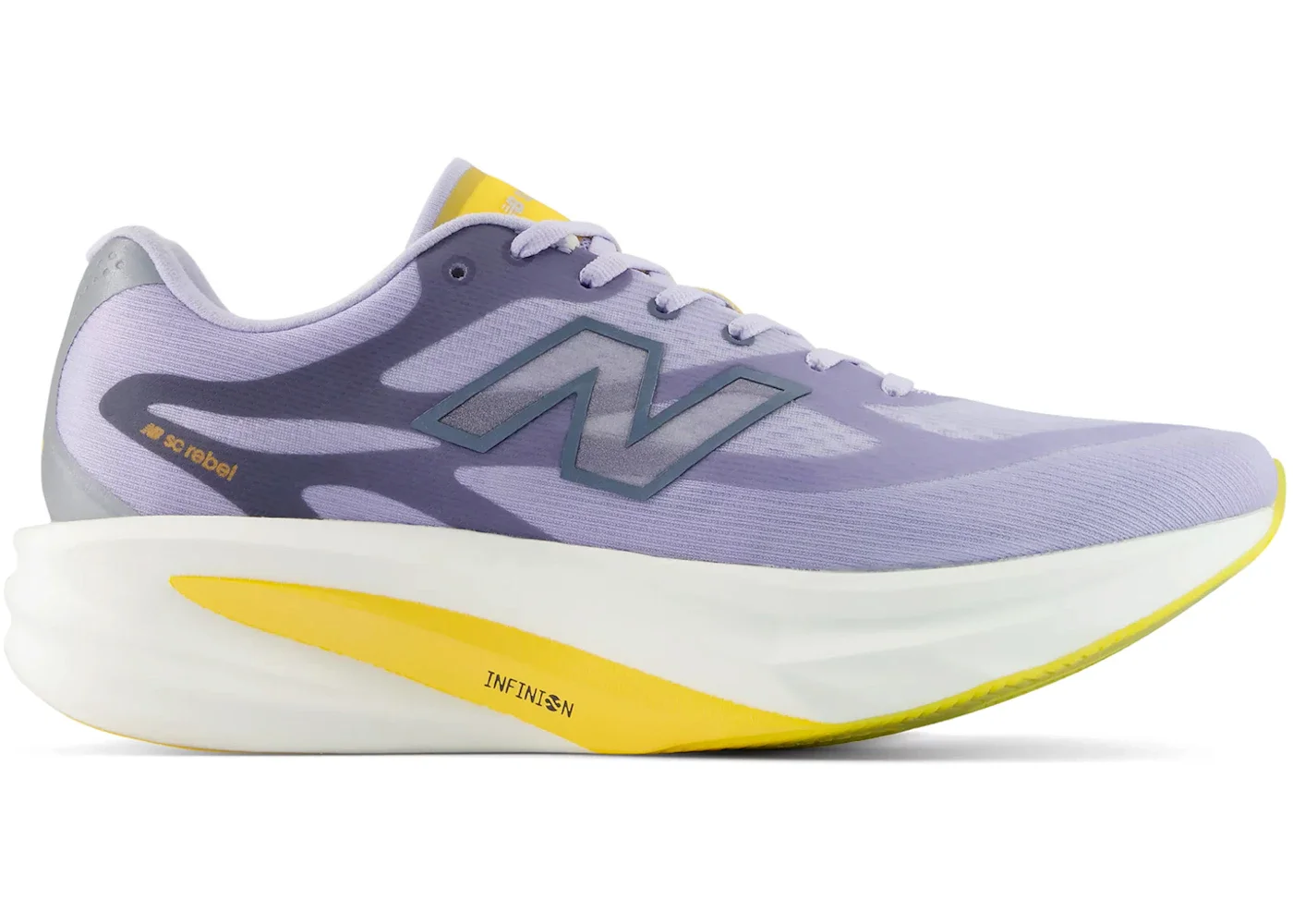 New Balance SuperComp Rebel Smoked Violet Satsuma Orange - 1
