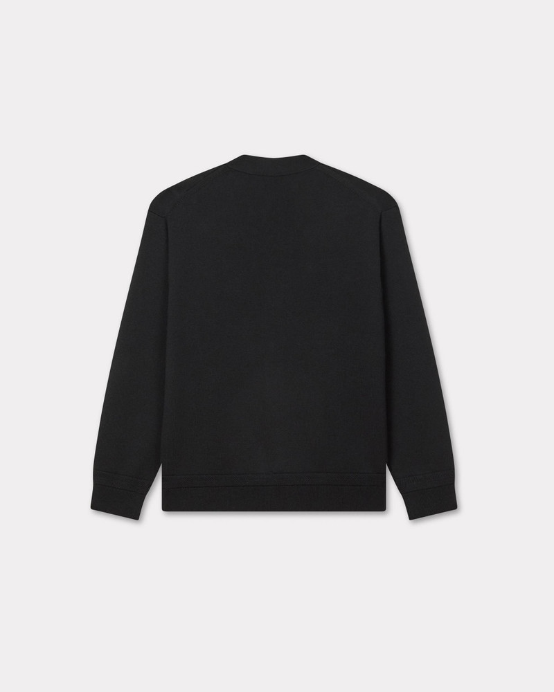 KENZO 'Boke Flower' embroidered cardigan in Merino wool outlook