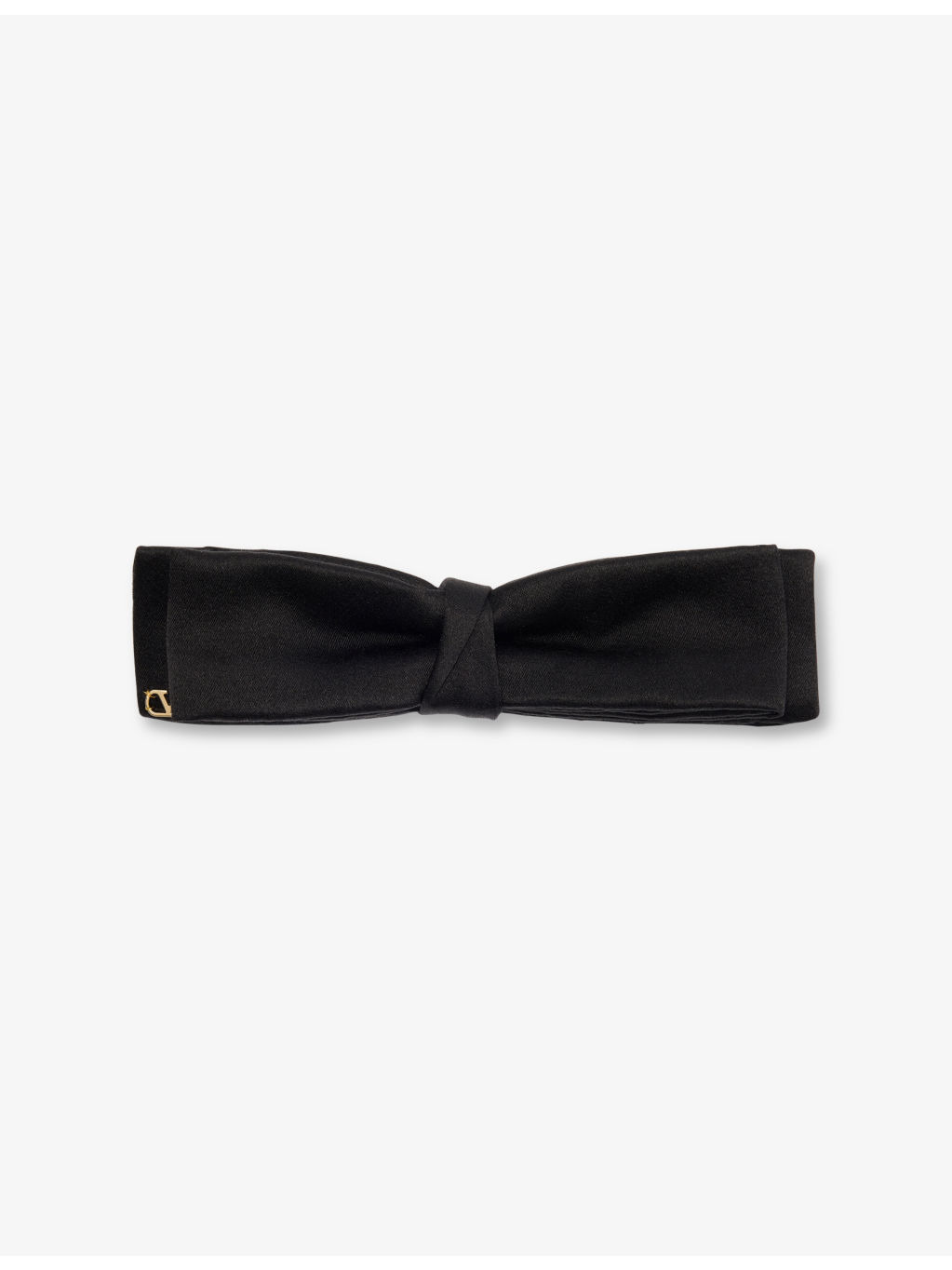 Bow Silk And Cotton Hair Clip - 1