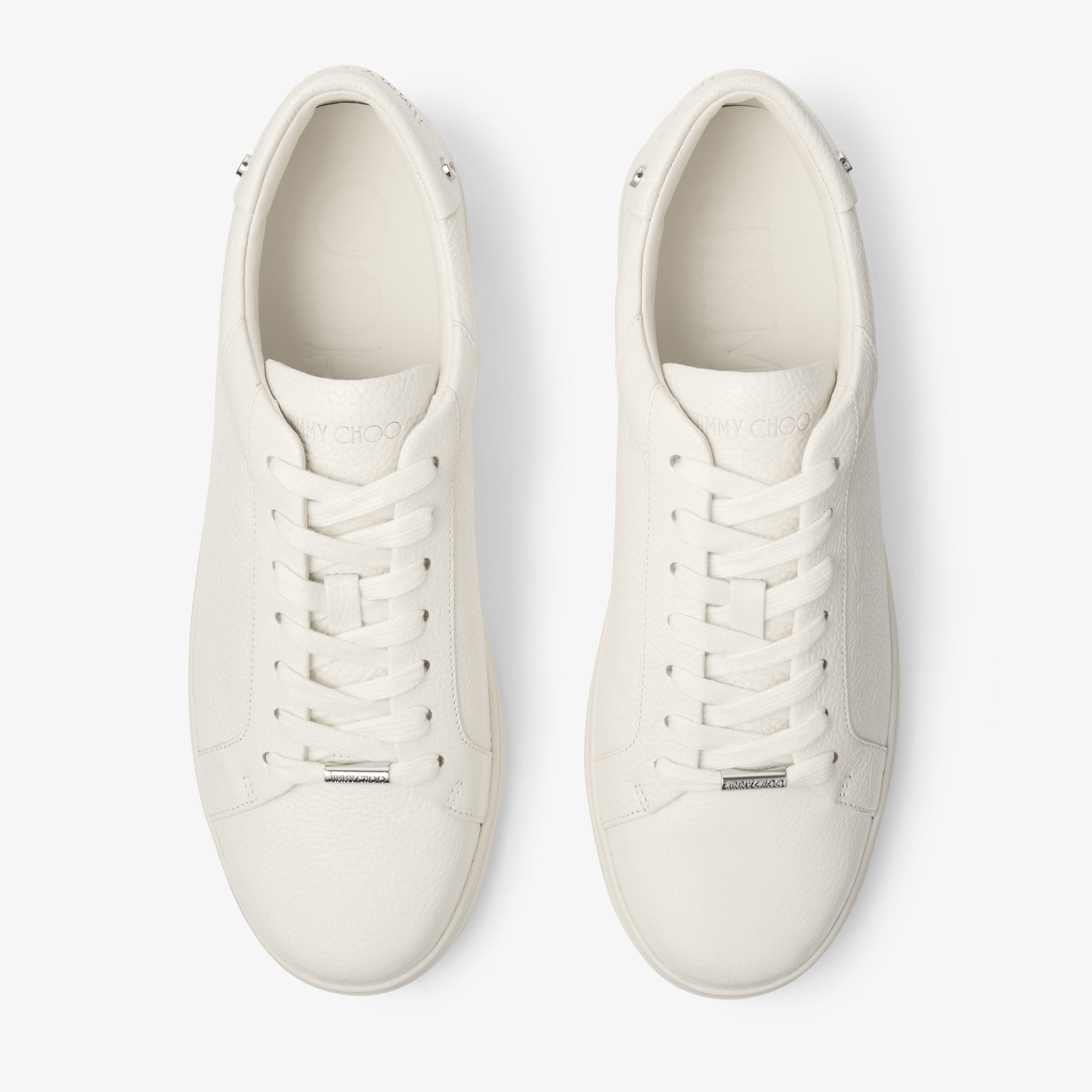 Rome/M
Latte Leather Trainers - 4