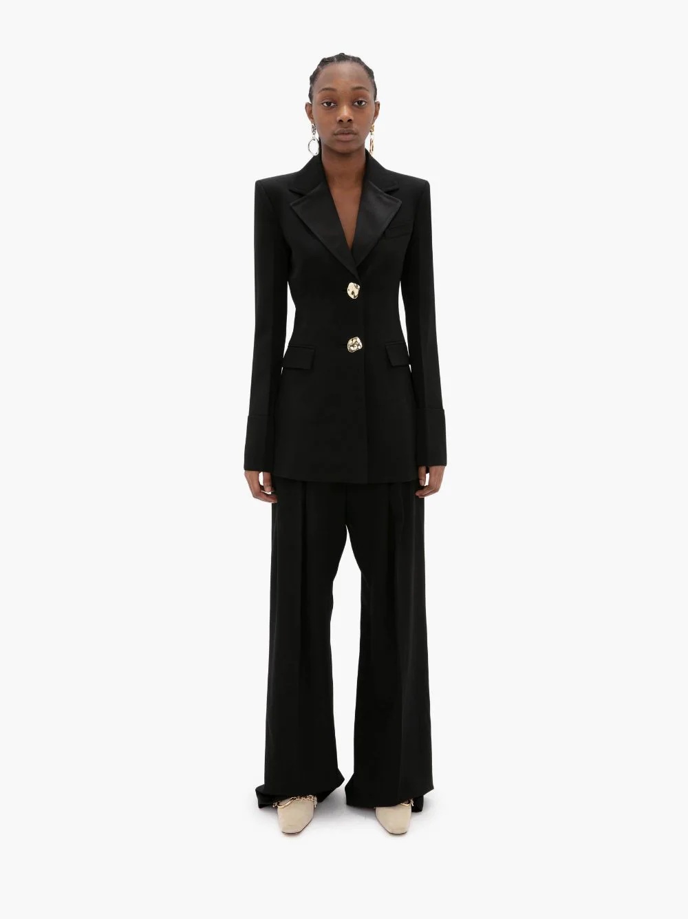 TAILORED FOLD-OVER CUFF JACKET - 2