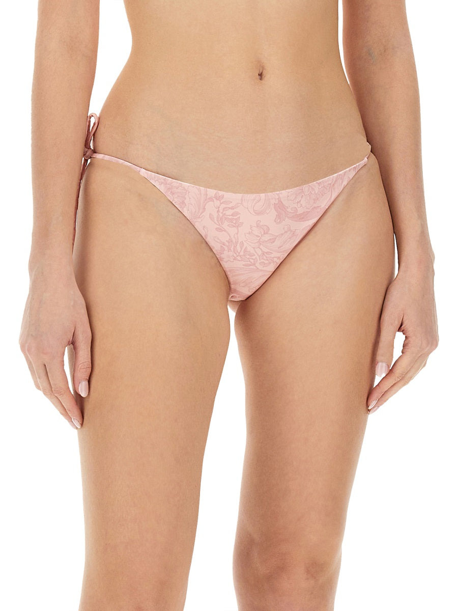 Versace Women Baroque Print Bikini Bottom - 3