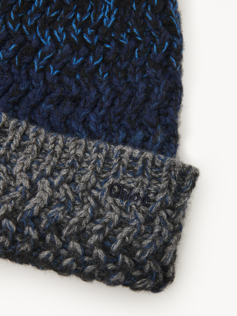 Chloé DÉGRADÉ KNITTED BEANIE outlook