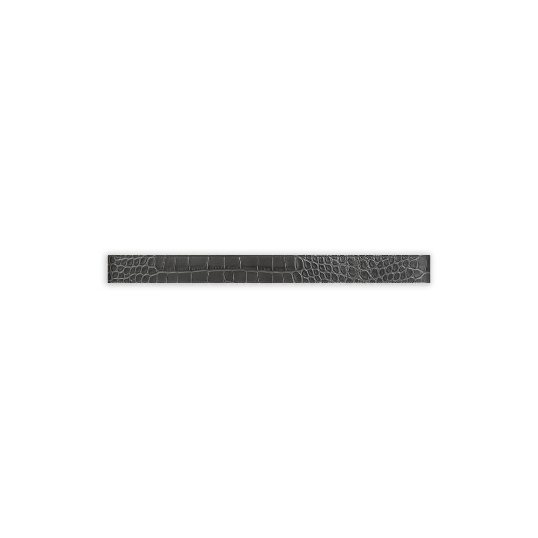 Men's Bb Large Belt in Grey - 2