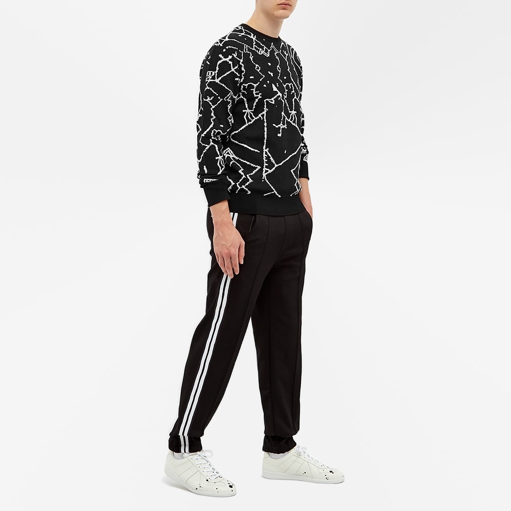 Neil Barrett Jacquard Crew Knit - 6