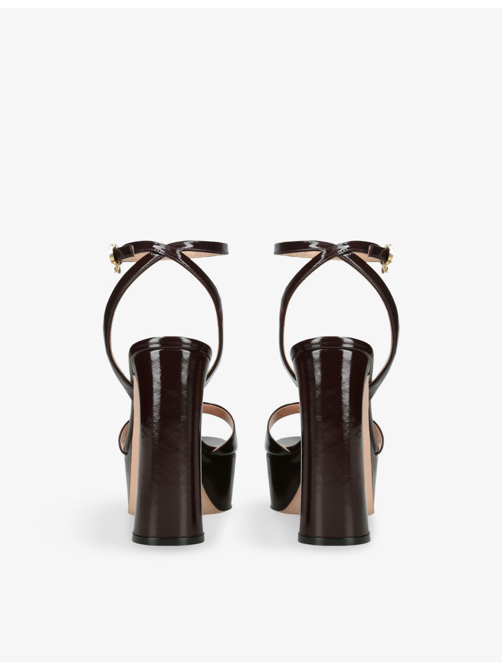 Nancy 70 Heeled Leather Sandals - 4