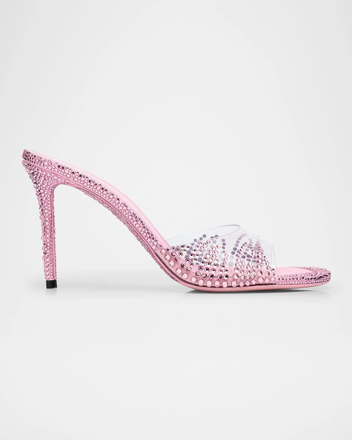 Crystal Flame Mule Heels - 1