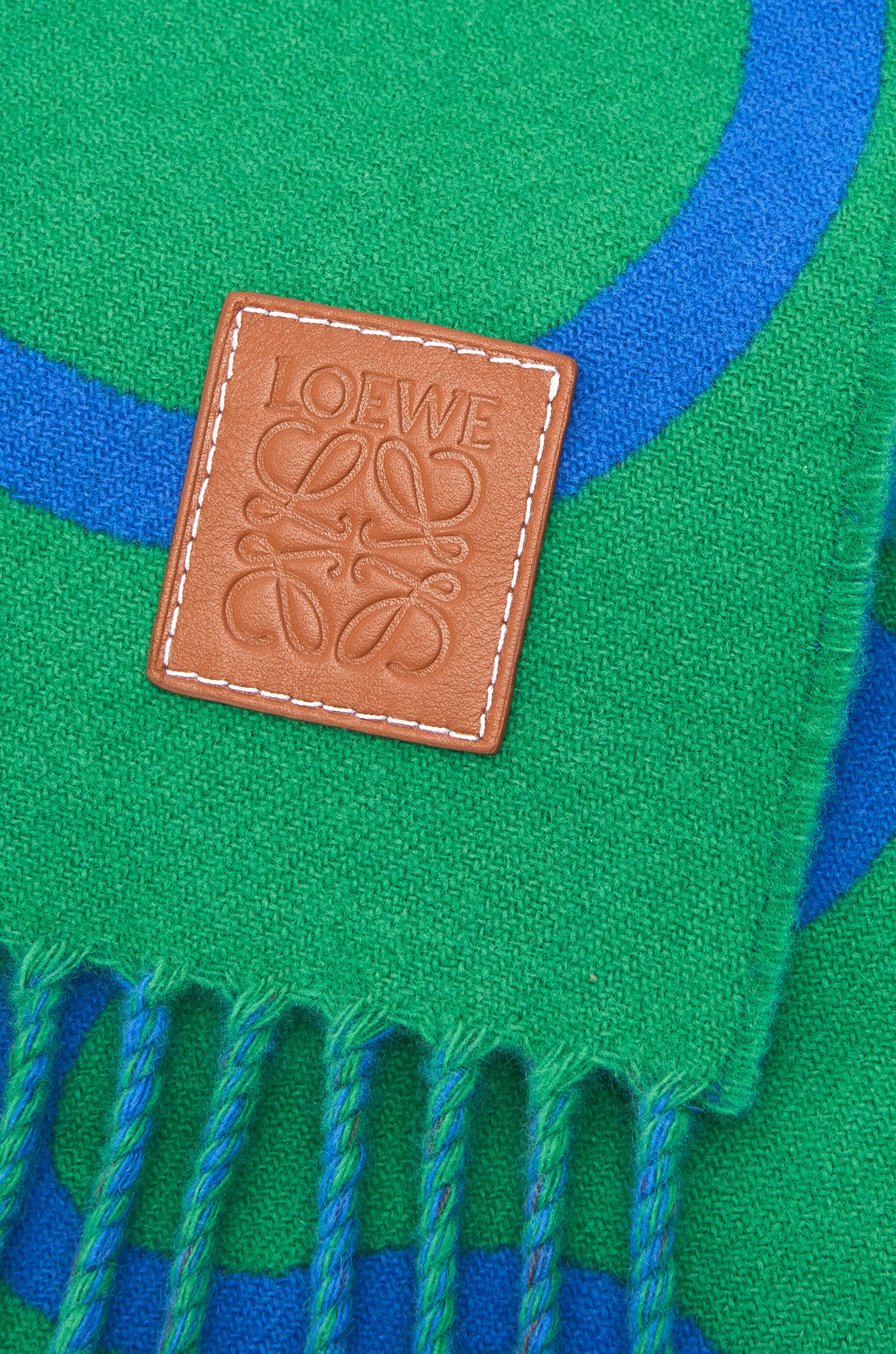 LOEWE scarf in wool and cashmere - 5