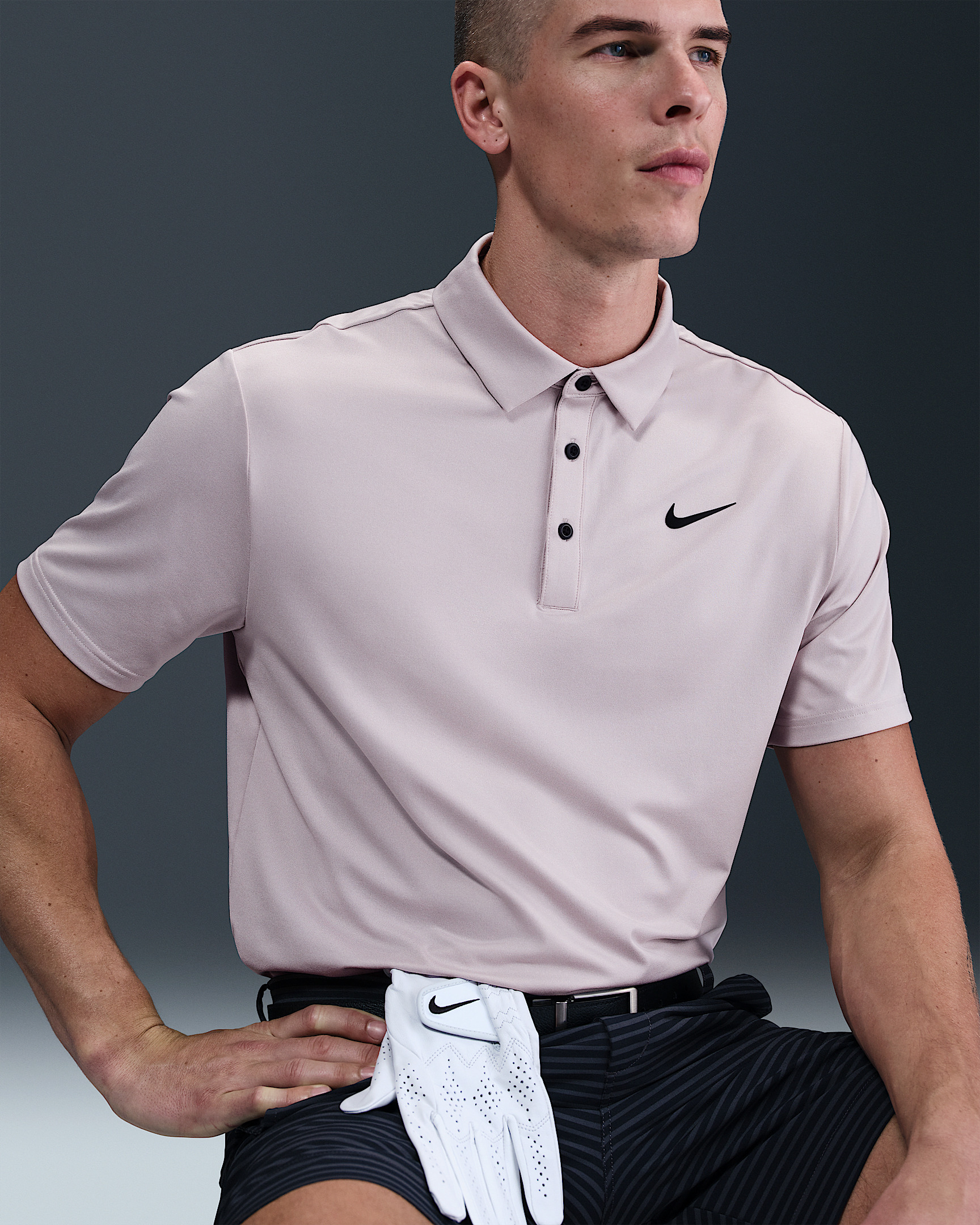 Nike Tour Men's Dri-FIT Heathered Golf Polo - 3
