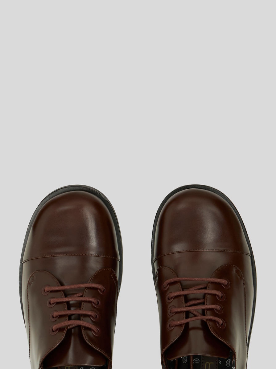 LACE-UP SHOES WITH PAISLEY PATTERN - 2