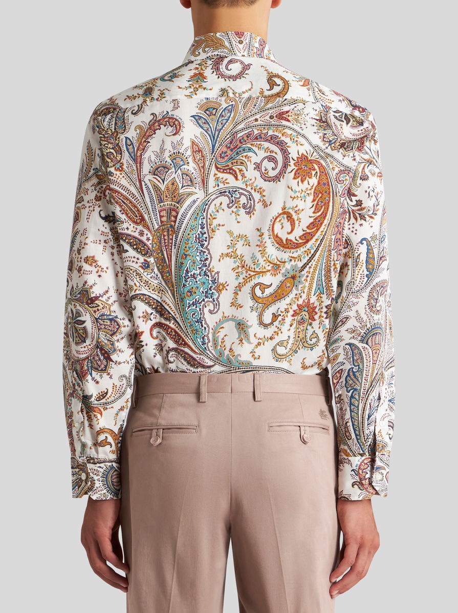 PAISLEY COTTON SHIRT - 4