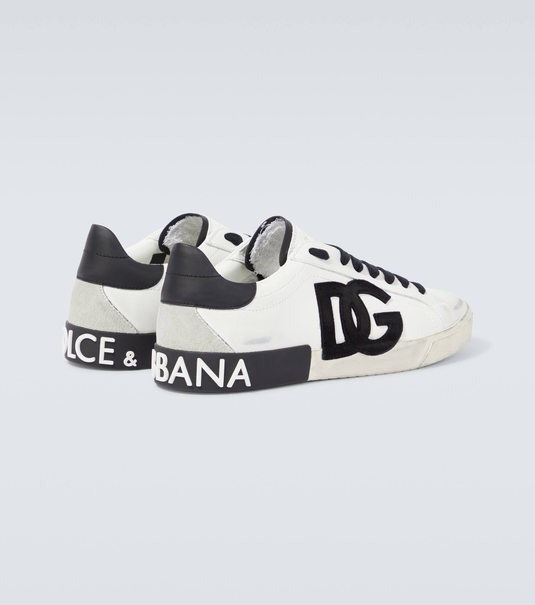 DG leather sneakers - 6