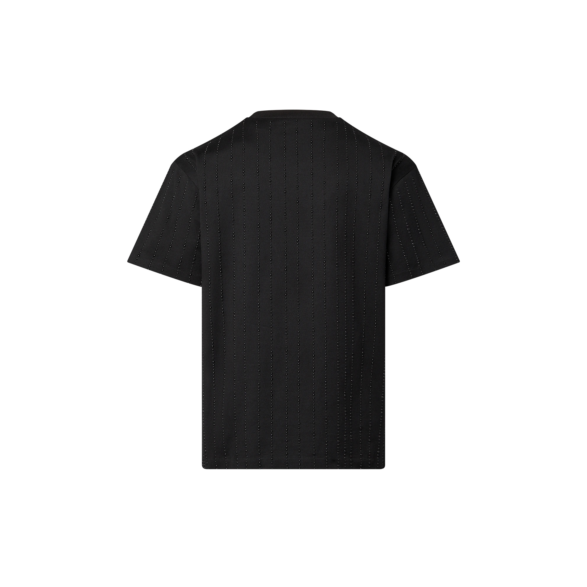 Crystal Embellished Cotton T-Shirt - 3