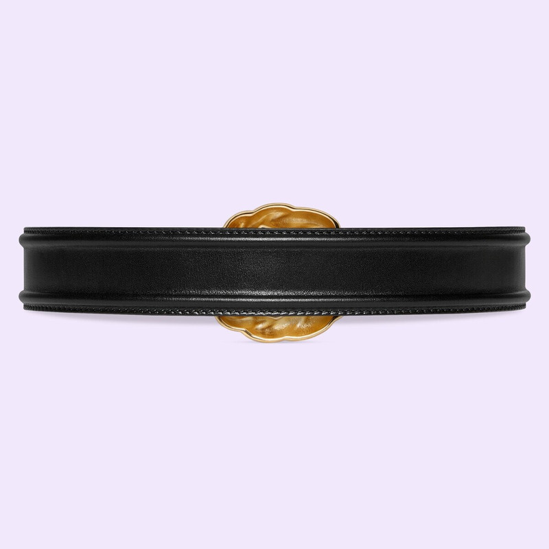 Belt with torchon buckle 4