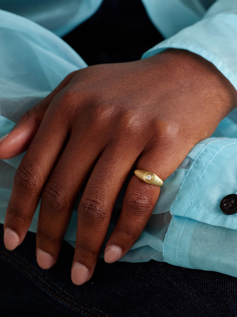 SYDNEY EVAN 14-karat Gold Diamond Ring outlook