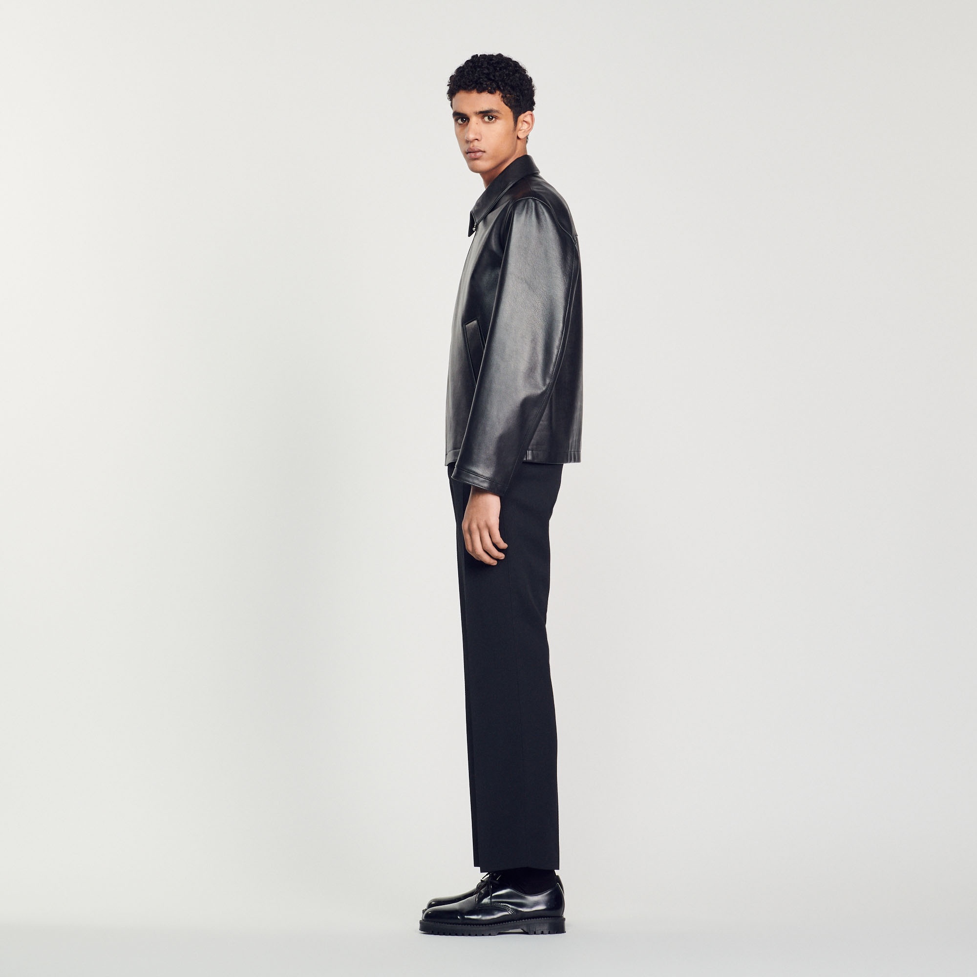 Smooth leather jacket - 7