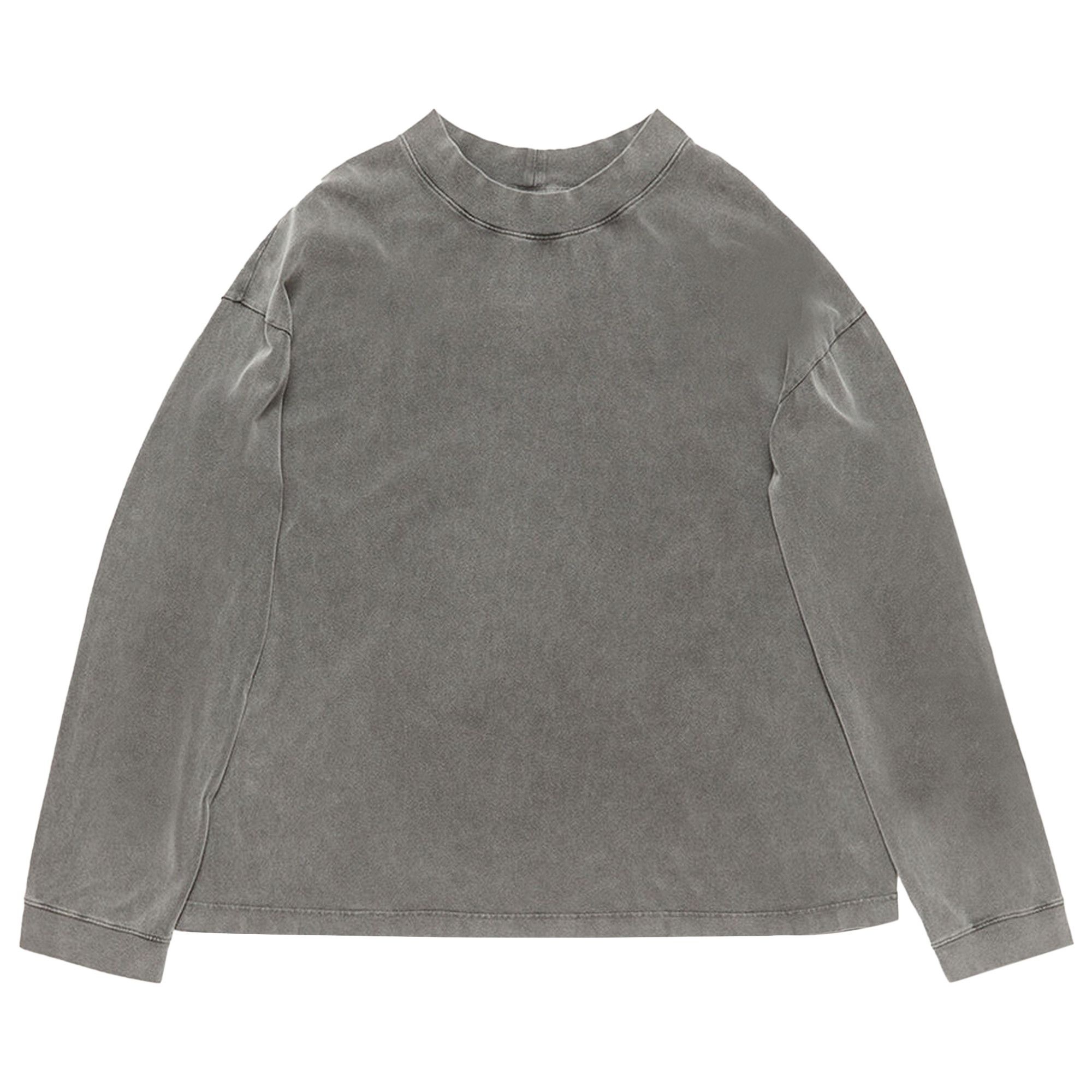 Acne Studios Rubber Patch Long-Sleeve Tee 'Bright Grey' - 1