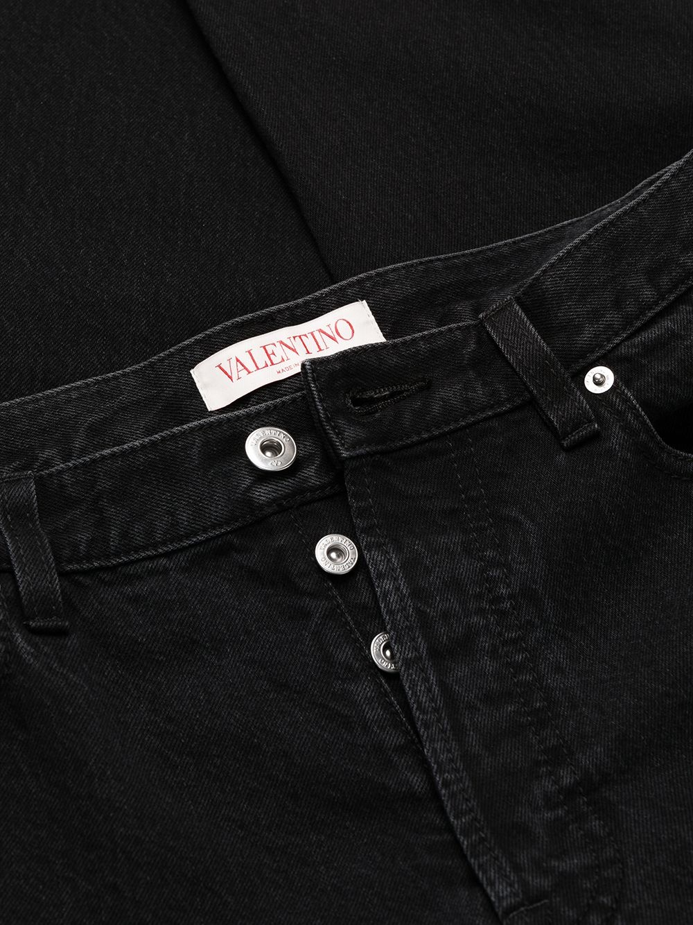 logo-patch slim-cut jeans - 6