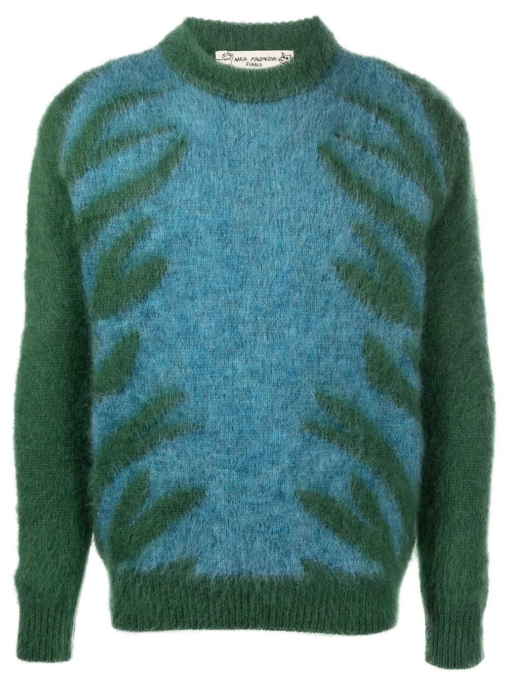 Naif Tiger two-tone jumper - 1