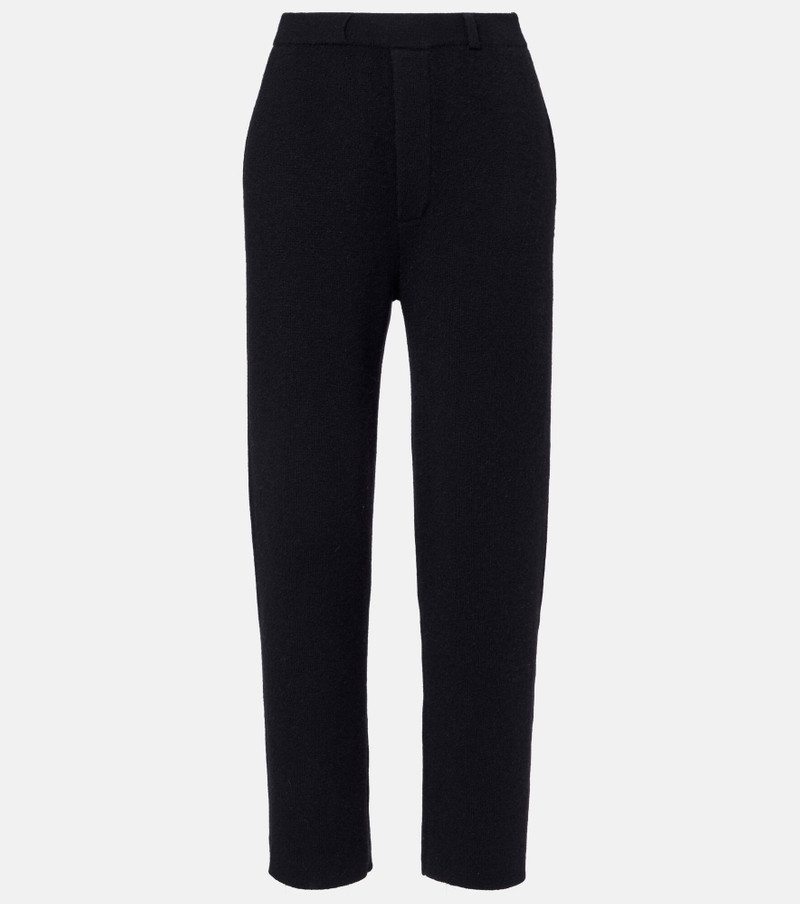 Sonya cashmere straight pants 1