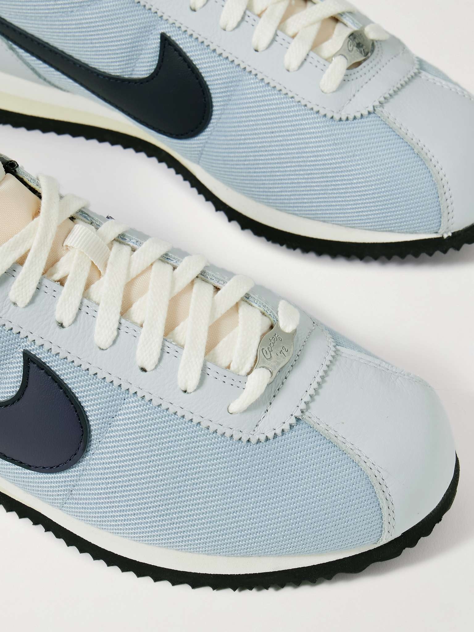 Nike Cortez 72 Twill and Leather Sneakers mrporter REVERSIBLE