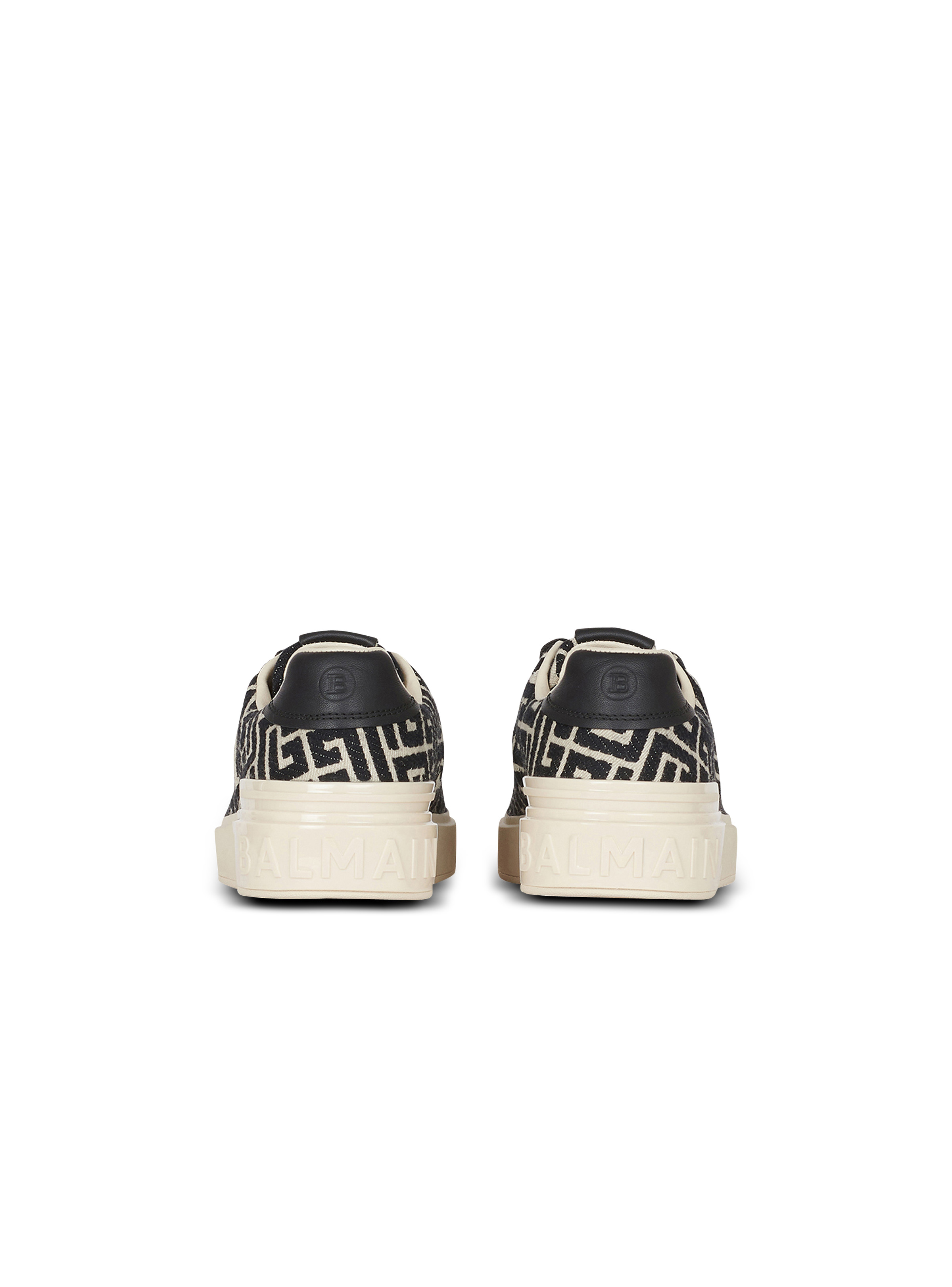 Bicolor jacquard B-Court sneakers - 5